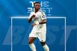 00后首人！👑官方：24岁维尼修斯荣膺FIFA2024年度最佳球员